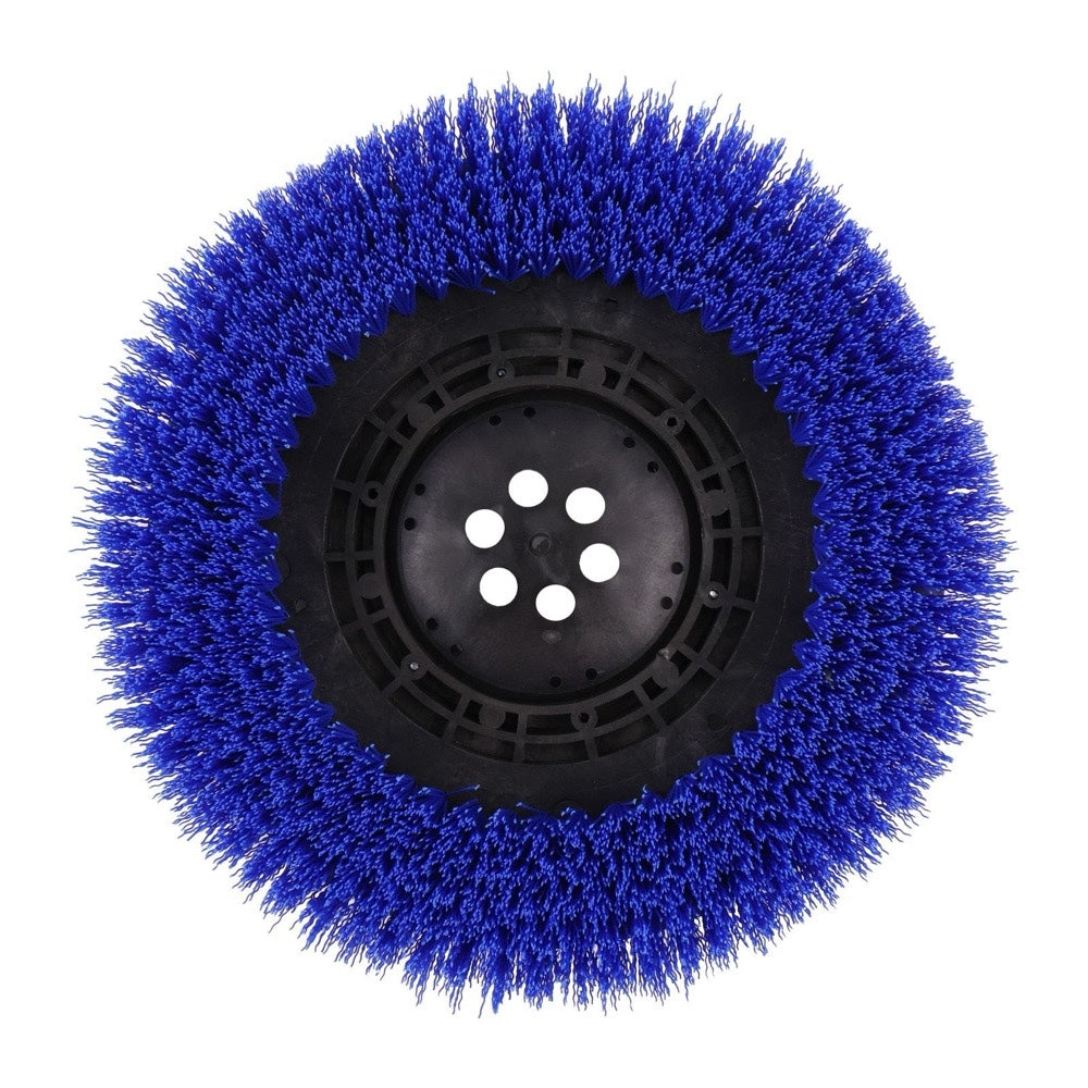 12.5" Pad 13" Brush Surface Blue 0.8mm Corrugated PP Bristle Brush 1014346 fits Tennant Floor Scrubber T7 A5 T5e