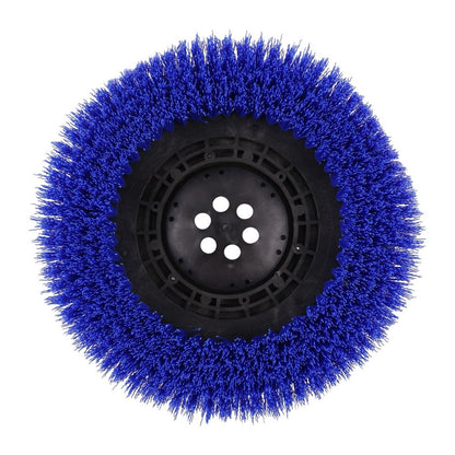 12.5" Pad 13" Brush Surface Blue 0.8mm Corrugated PP Bristle Brush 1014346 fits Tennant Floor Scrubber T7 A5 T5e