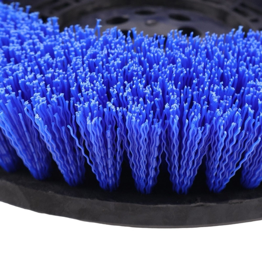 12.5" Pad 13" Brush Surface Blue 0.8mm Corrugated PP Bristle Brush 1014346 fits Tennant Floor Scrubber T7 A5 T5e