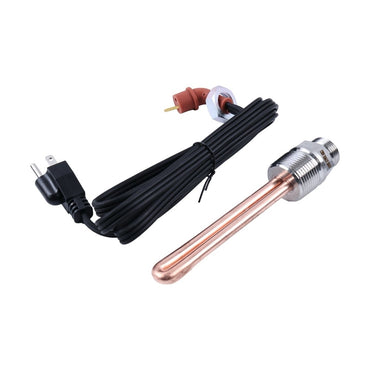 120V 1500W 1" NPT Engine Block Immersion Heater 8605556 suitable for Caterpillar CAT 3406E 3408 C9 C15 C16 Detroit