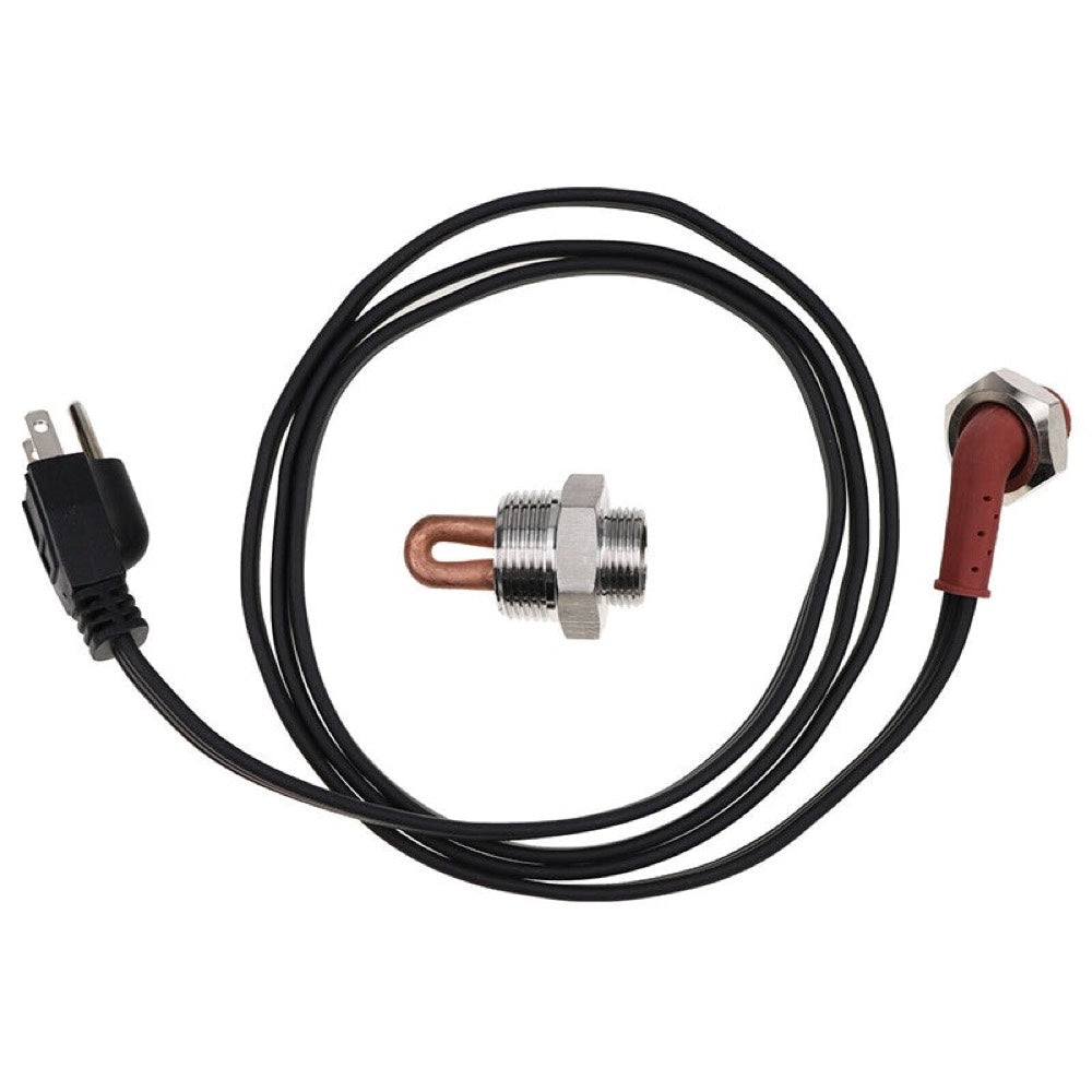 120V 400W 1" NPT Block Heater Assembly fits Kubota Engine D905 DH905 D1005 DH1005 D1105 V1205 VH1205 V1305 VH1305