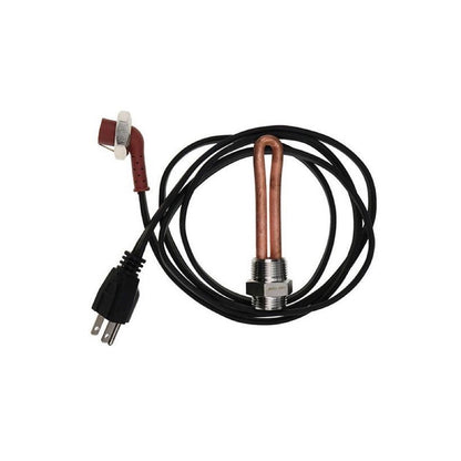 120V 750W 3/4" NPT Block Heater Kit 3500022 compatible with Cummins Engine 5.9L 6.7L Dodge Ram Pickup Truck 2500 3500 4500 5500
