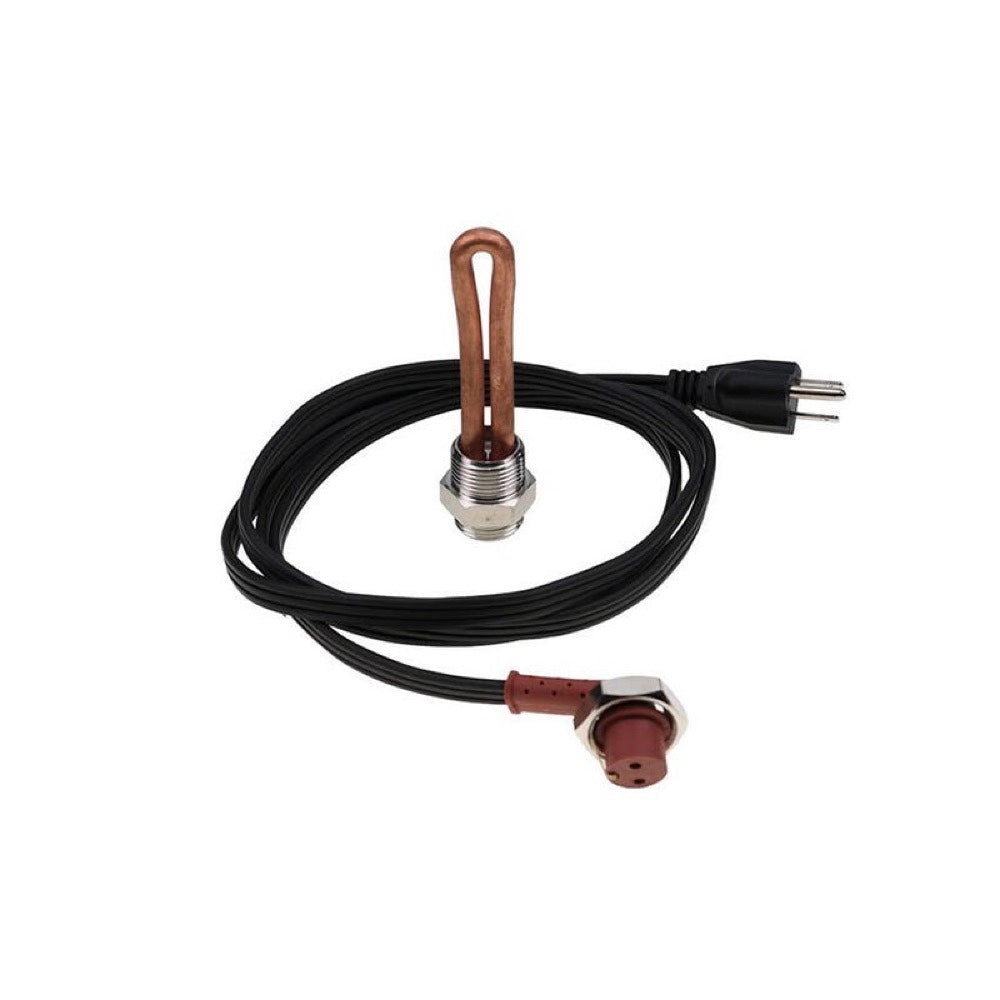 120V 750W 3/4" NPT Block Heater Kit 3500022 compatible with Cummins Engine 5.9L 6.7L Dodge Ram Pickup Truck 2500 3500 4500 5500