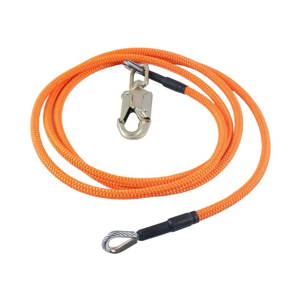 12FT 5/8" Steel Core Flipline 75005 75002 75011-A fits Climb Right Arborist Climbing