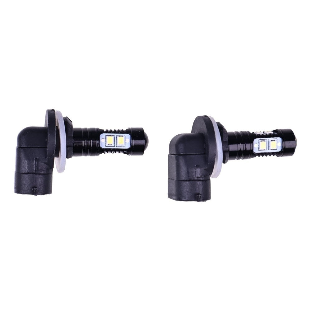 12V 100W 6000K 1 Pair LED Headlight Bulb 9847313 for use with CASE Loader SR130 SR150 SR160 SR175 SR200 TR270 TR310 TR320 TR340 TV380