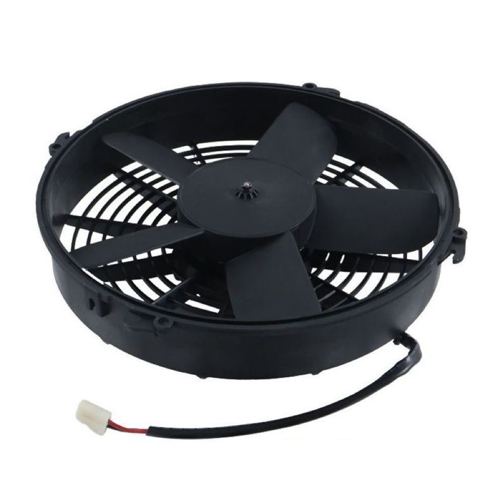 12V 12" Aftermarket Spal VA34-AP70/LL-36A Paddle Blade Pusher Automotive Cooling Fan Assembly fits Truck