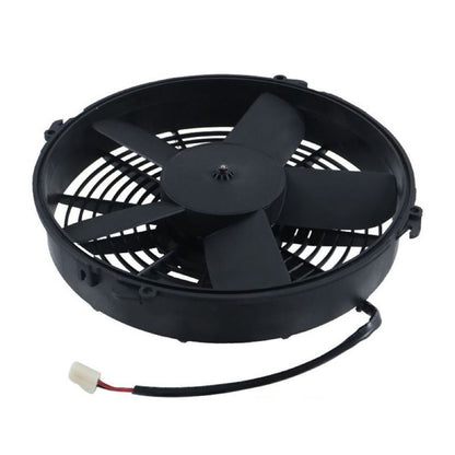12V 12" Aftermarket Spal VA34-AP70/LL-36A Paddle Blade Pusher Automotive Cooling Fan Assembly fits Truck