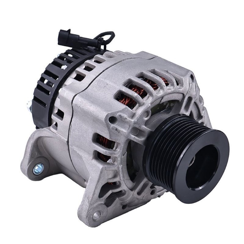 12V 120A Alternator 87361082 87652087 84141452 for use with New Holland T6010 T6020 T6030 T6040 T6050 T6060 T6070 T6080 T6090 Tractor