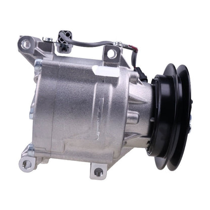 12V 122cm 1 Grove SCS06C A/C Compressor T1065-72213 compatible with Kubota Tractor M-110 M-120 M4900 M6800 M5700 M6800 M8200 M9000