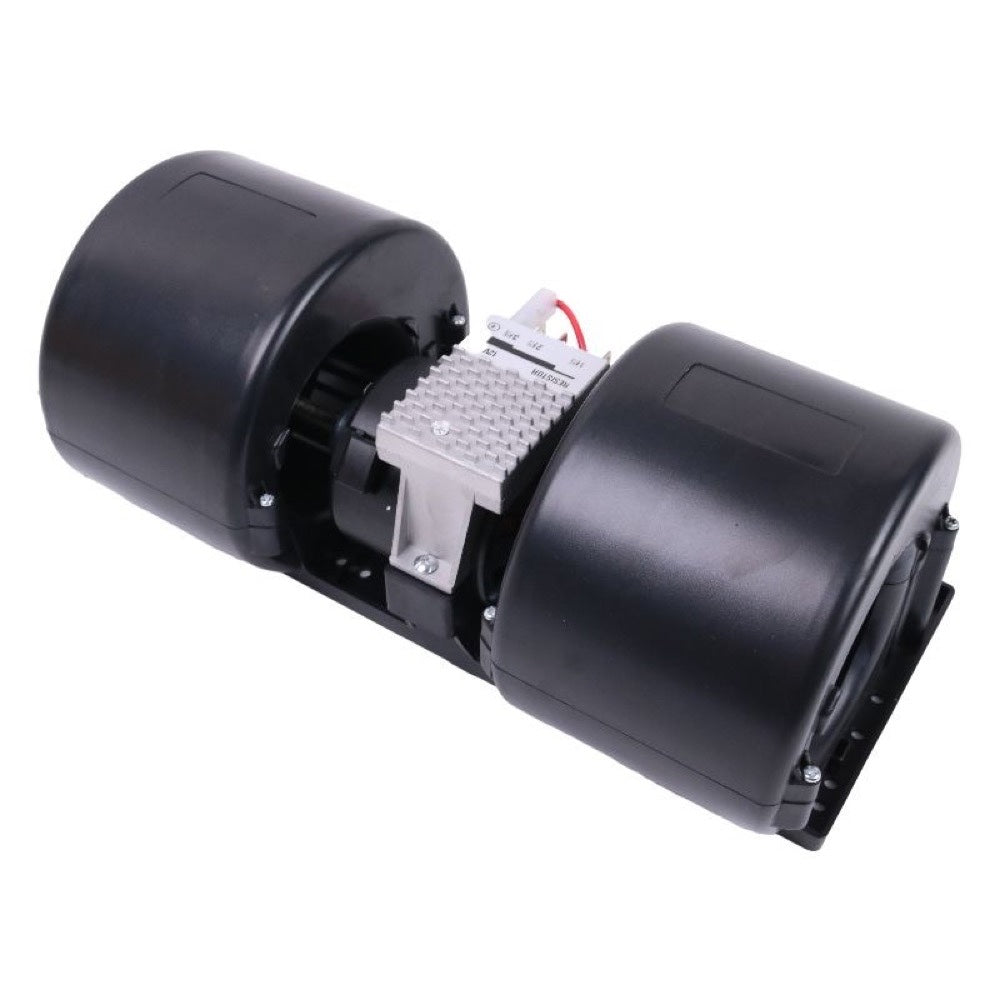 12V 3 Speed Dual Wheel Blower Motor 134684473 suitable for CASE Tractor CS100 CS120 CS130 CS90 CVX130 CVX1135 CVX1155 CVX1195