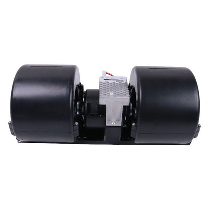 12V 3 Speed Dual Wheel Blower Motor 134684473 suitable for CASE Tractor CS100 CS120 CS130 CS90 CVX130 CVX1135 CVX1155 CVX1195