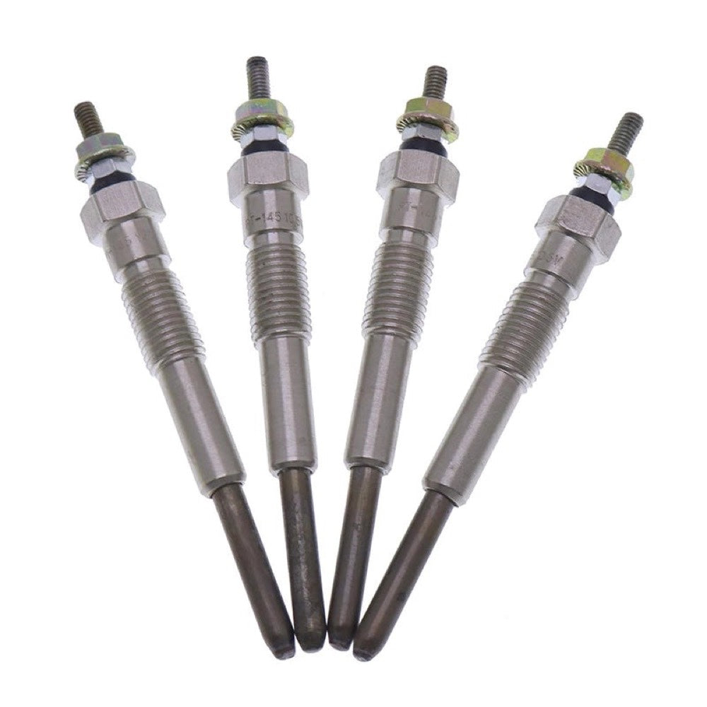 12V 4Pcs Plug Glow 600-815-2761 fits Komatsu Engine 4D95 4D95S Forklift Truck FD20-T11 FD25-T11