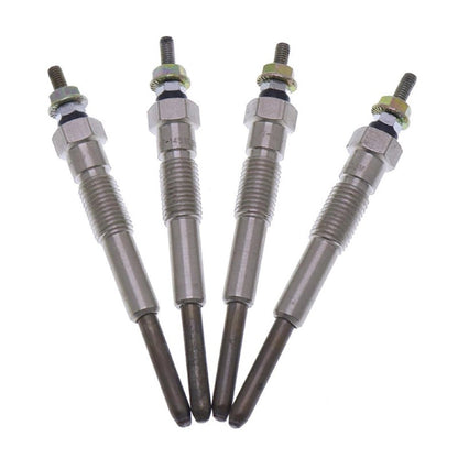 12V 4Pcs Plug Glow 600-815-2761 fits Komatsu Engine 4D95 4D95S Forklift Truck FD20-T11 FD25-T11