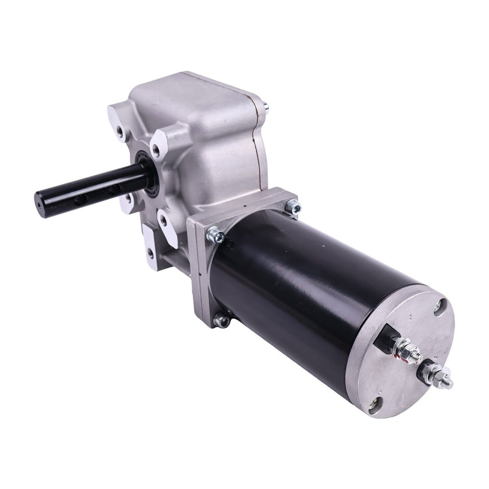 12V 60:1 1500W Roll Tarp Motor with Chrome Cover 80ZYJW for use with Dump Truck Add Your Review