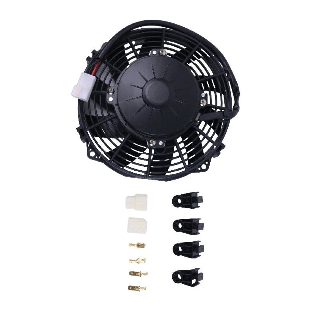 12V 80W 400CFM Hydraulic Cooling Fan 601357 fits Hustler Bigdog Mower Super Z 88 Hyperdrive Diesel-Z Diablo-Mp Super-Sf