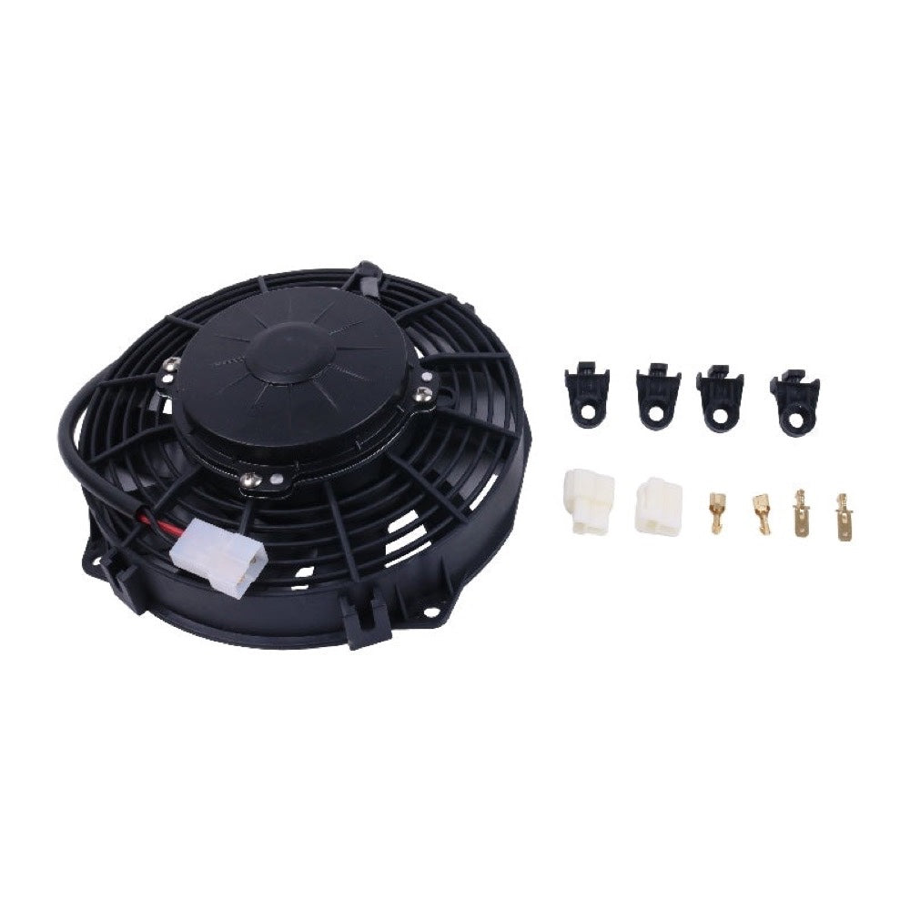 12V 80W 400CFM Hydraulic Cooling Fan 601357 fits Hustler Bigdog Mower Super Z 88 Hyperdrive Diesel-Z Diablo-Mp Super-Sf