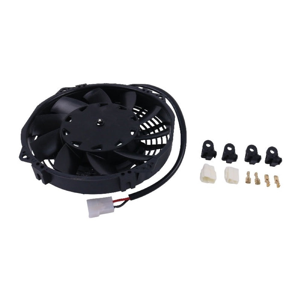 12V 80W 400CFM Hydraulic Cooling Fan 601357 fits Hustler Bigdog Mower Super Z 88 Hyperdrive Diesel-Z Diablo-Mp Super-Sf
