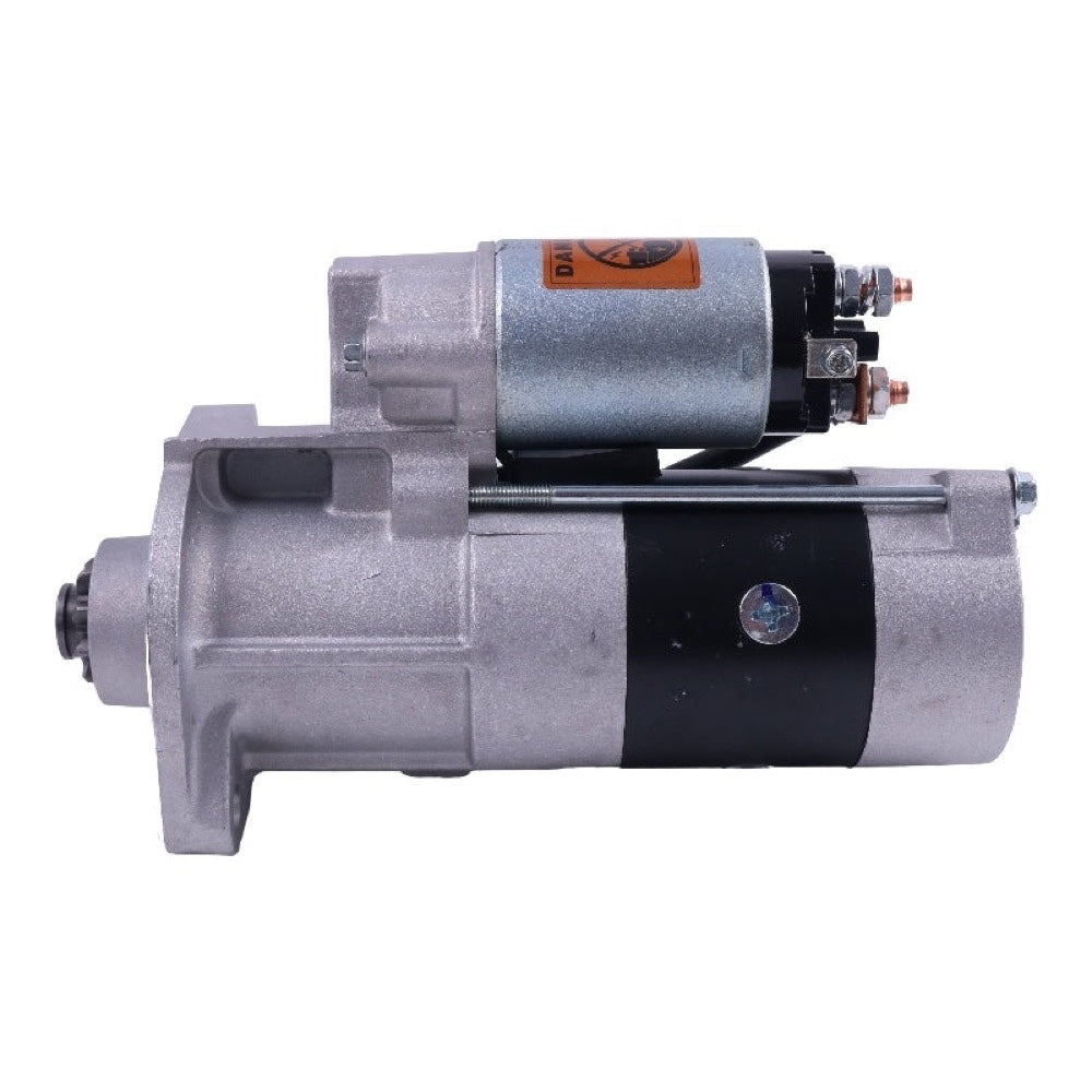 12V 9T Starter Motor XJBT-02322 fits Hyundai Forklift 20D-7 25D-7 30D-7 33D-7 33D-7E 30D-7E 25D-7E