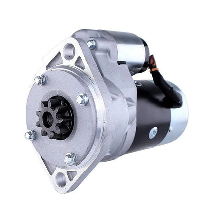 12V 9T Starter Motor YM123900-77010 suitable for Komatsu Skid Steer Loader CK20 CK25 SK1026 SK1020 Excavator PC75R PC95R PC110R
