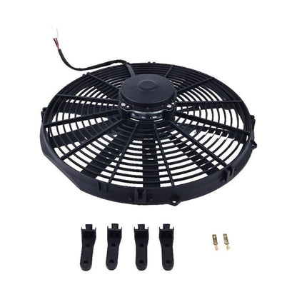 12V Aftermarket Spal 30102201 VA18-AP71/LL-86A Condenser Puller Fan fits Excavator Truck Generator