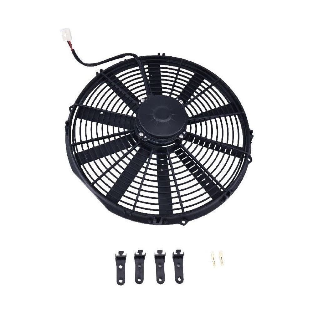 12V Aftermarket Spal 30102201 VA18-AP71/LL-86A Condenser Puller Fan fits Excavator Truck Generator