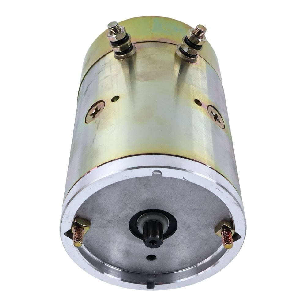 12V Electric Pump Motor 7016768 for use with JLG Waltco Buyers Cat Man for Curtis Snowplow Fenner Stone Prime