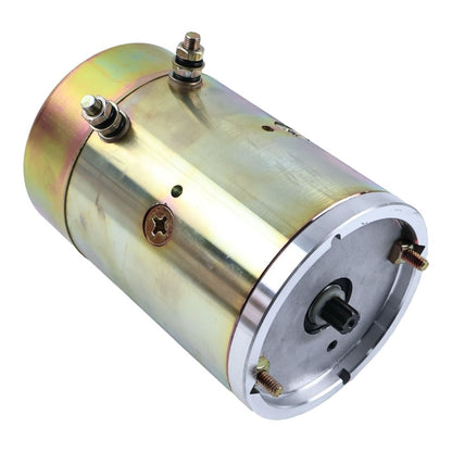 12V Electric Pump Motor 7016768 for use with JLG Waltco Buyers Cat Man for Curtis Snowplow Fenner Stone Prime