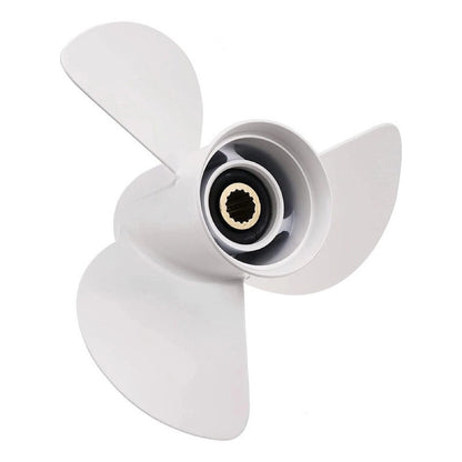 13 1/4" x 17" RH 3 Blade Propeller 6E5-45945-01-EL fits Yamaha 50 60 70 75 80 85 90 100 115 130HP Gearcase Boat Engine