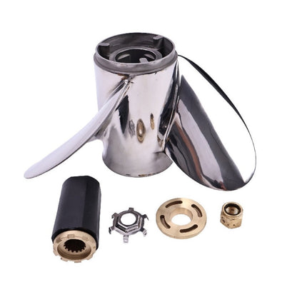 14 5/8 x 25 Pitch Right Tempest Plus Propeller Impeller 48-8M0151386 fits Mercury Outboard 135-400HP Command Thrust 90-115HP Alpha Bravo One