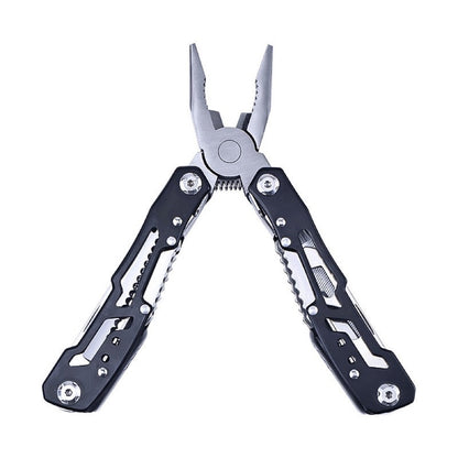 14-in-1 Multifunctional Pliers Portable Multitool with Pocket Clip Knife Screwdrivers Saw & Wire Cutters Ideal compatible with Camping DIY & Everyday Use