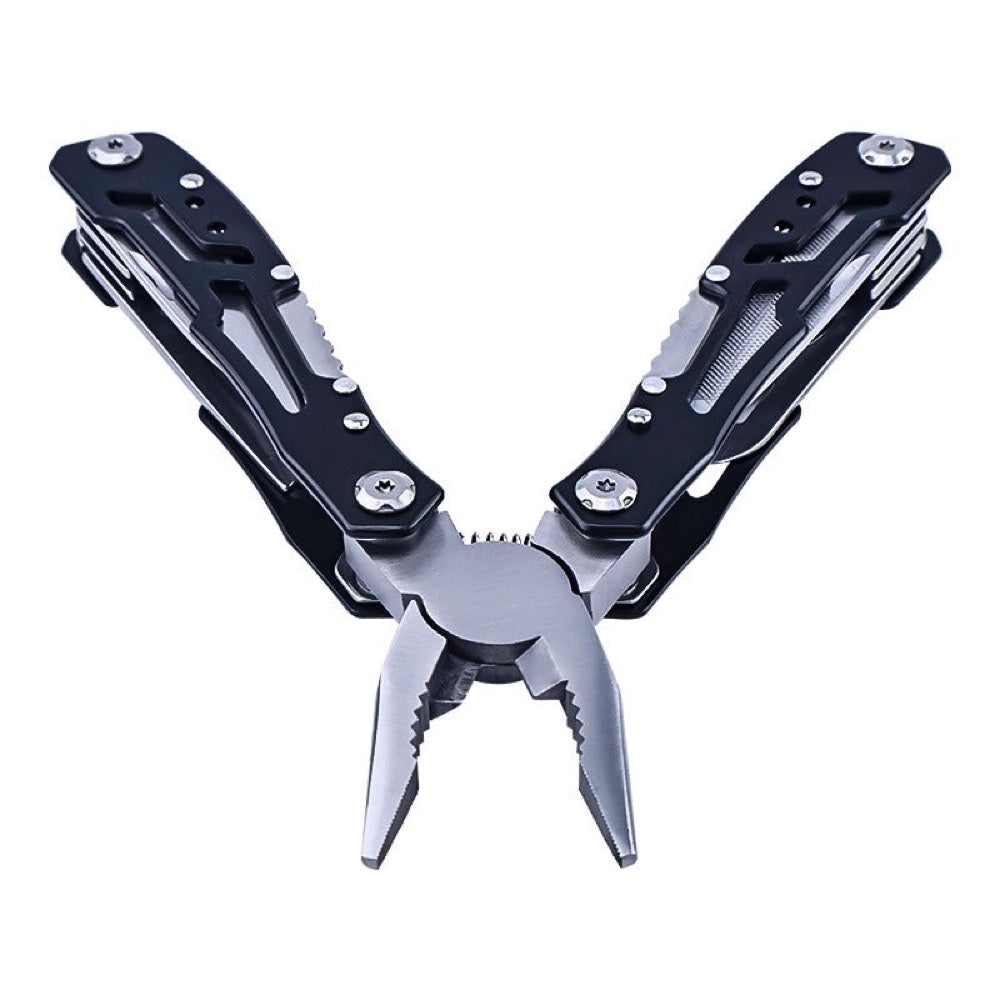14-in-1 Multifunctional Pliers Portable Multitool with Pocket Clip Knife Screwdrivers Saw & Wire Cutters Ideal compatible with Camping DIY & Everyday Use