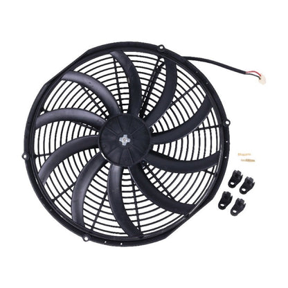 16" 12V Fan 30102120 VA18-AP70/LL-86A fits Racing Motorcycle ATV etc and/or Oil Cooler