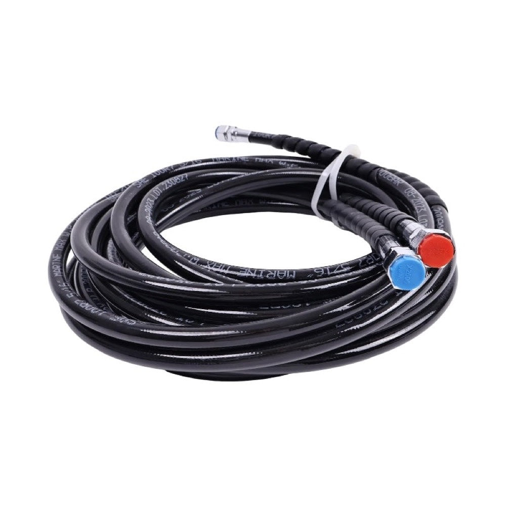 16FT Hydraulic Hose Kit HO-5116 suitable for SeaStar Outboard Steering Boat Teleflex Marine