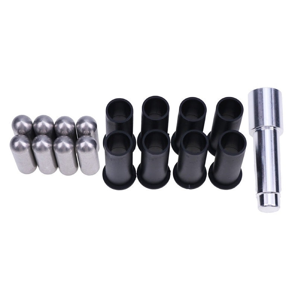 17Pcs Door Pin Guides & Door Bushing Removal Tool compatible with Jeep Wrangler JK JL 07-20
