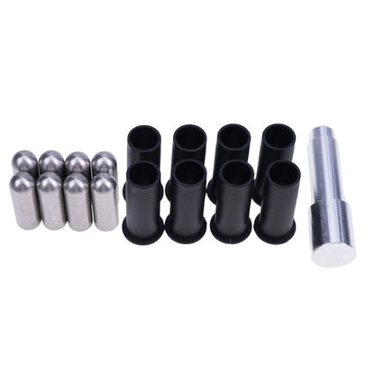 17Pcs Door Pin Guides & Door Bushing Removal Tool compatible with Jeep Wrangler JK JL 07-20