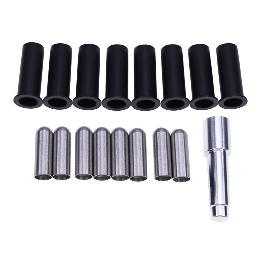 17Pcs Door Pin Guides & Door Bushing Removal Tool compatible with Jeep Wrangler JK JL 07-20