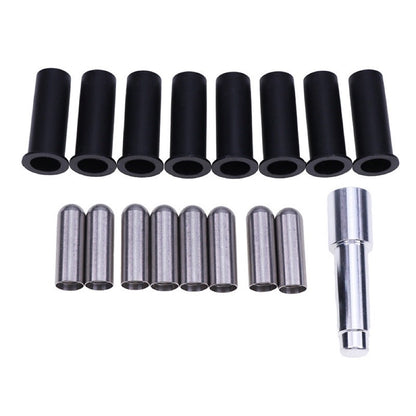 17Pcs Door Pin Guides & Door Bushing Removal Tool compatible with Jeep Wrangler JK JL 07-20