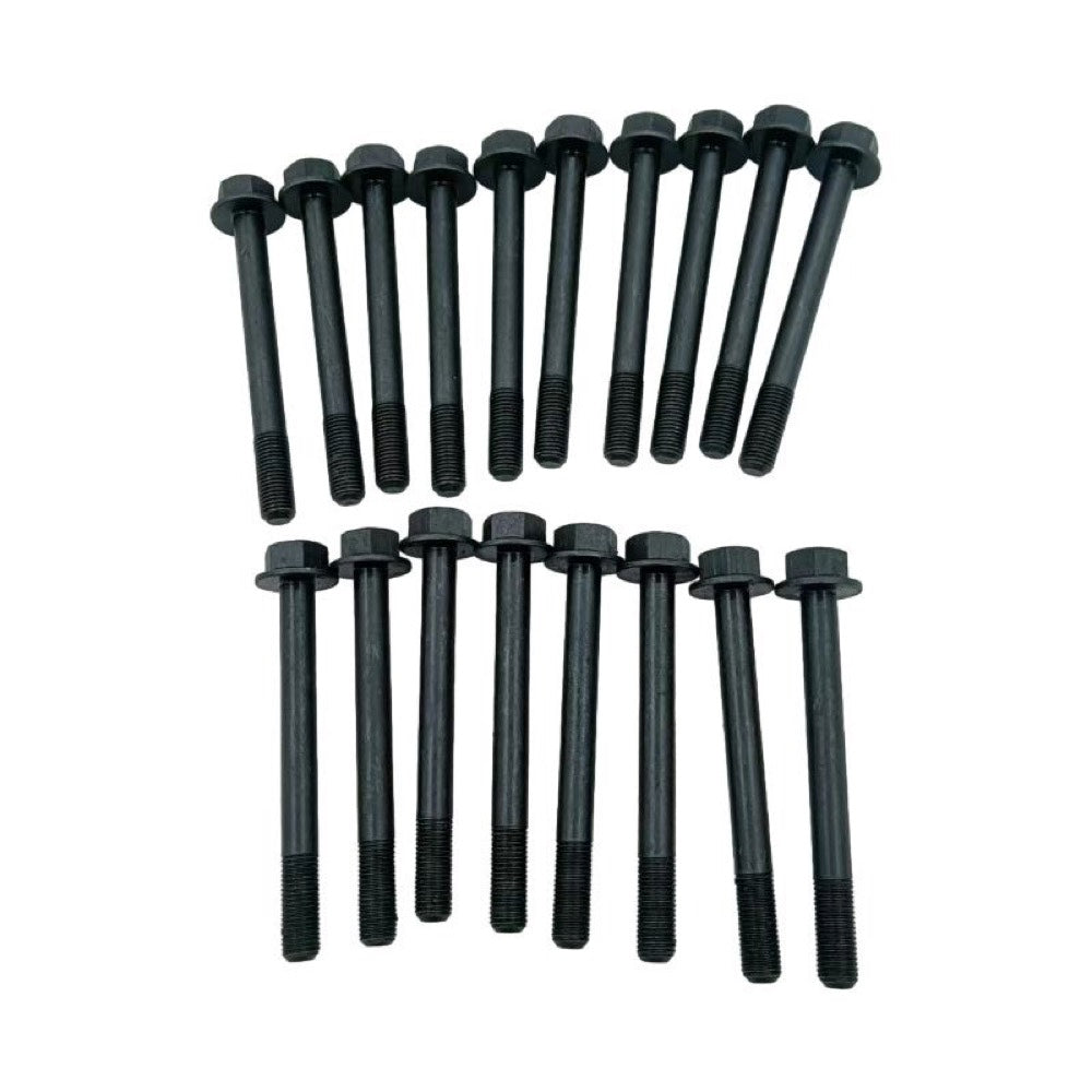 18Pcs Cylinder Head Bolt 129900-01200 for use with Yanmar Engine 4GP98 4TNE92 4TNE94 4TNE94L 4TNE98 4TNV94L 4TNV94 4TNV98 4TNV98C 4TNV98CT 4TNV98T