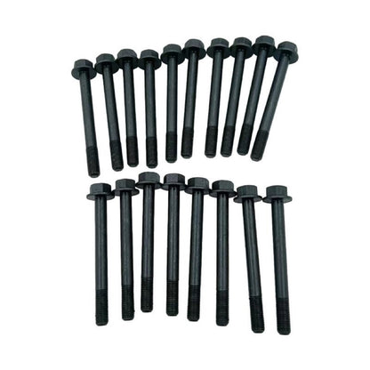 18Pcs Cylinder Head Bolt 129900-01200 for use with Yanmar Engine 4GP98 4TNE92 4TNE94 4TNE94L 4TNE98 4TNV94L 4TNV94 4TNV98 4TNV98C 4TNV98CT 4TNV98T
