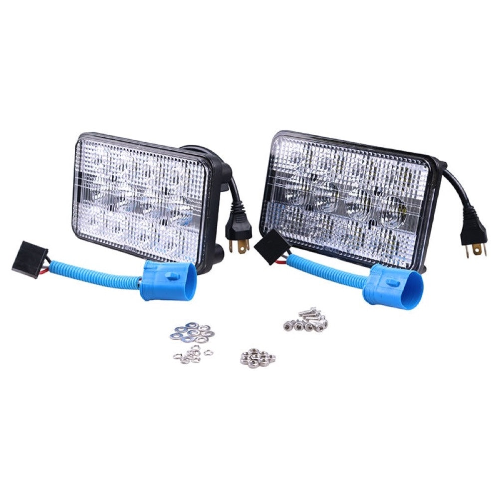2 LED Hood Lights RE58638 fits John Deere Tractor 5103 5203 5220 5403 5410 5415 5603 6603