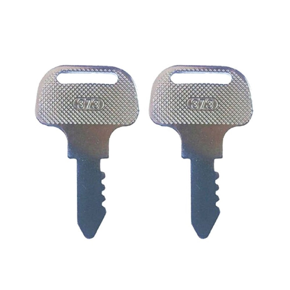 2 PCS 373 Ignition Key 55364-41180 fits Kubota Tractor F2000 F2100 F2100E F2400 FZ2100 FZ2400