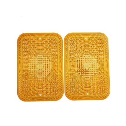 2 Pcs Amber Light Lens LVU18745 suitable for John Deere Engine 4024 4045 Tractor 2305 2520 3320 4105 4120 4310 4500 4600 5415 1023E
