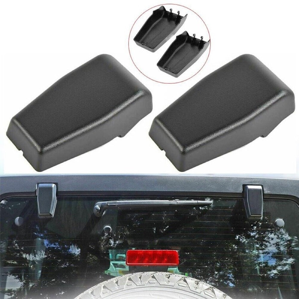 2 Pcs Liftgate Glass Hinge Cover 68140033AA for use with Jeep Wrangler 2011-2018