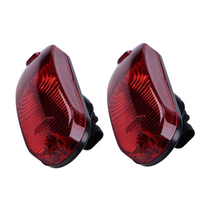 2 Pieces 12V 27W Red Light Assembly 87627854 suitable for CASE Combine 5088 6130 6140 7120 8120 8230 New Holland Loader C227 C232 L213 L223