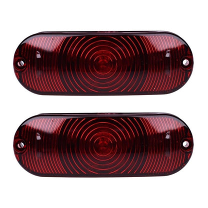 2 Pieces 12V 27W Red Light Assembly 87627854 suitable for CASE Combine 5088 6130 6140 7120 8120 8230 New Holland Loader C227 C232 L213 L223