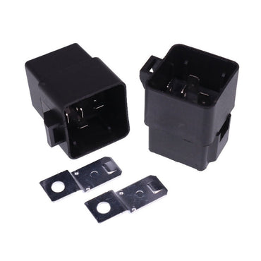 2 Pieces 12V 40A Single Pole Down Throw Relay AT75769 fits John Deere L120 L130 LA100 LA105 LA110 LA115 LA120 LA125 LA130 102 105 107 115 125 130 135 140 155C