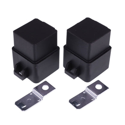 2 Pieces 12V 40A Single Pole Down Throw Relay AT75769 fits John Deere L120 L130 LA100 LA105 LA110 LA115 LA120 LA125 LA130 102 105 107 115 125 130 135 140 155C