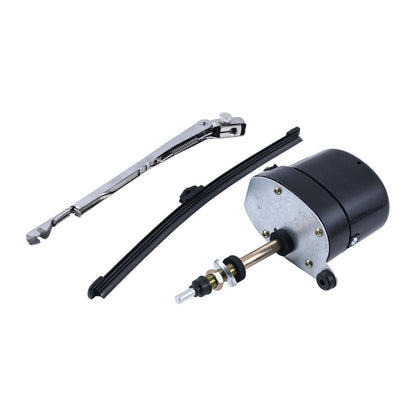 2 Pieces 12V Universal Windshield Wiper Motor Kit HR1855RED fits Chevy Ford Mopar GM Jeep Boat