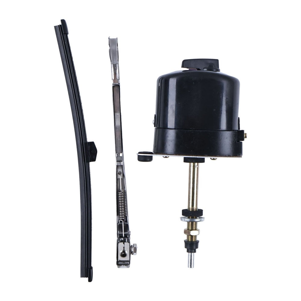 2 Pieces 12V Universal Windshield Wiper Motor Kit HR1855RED fits Chevy Ford Mopar GM Jeep Boat