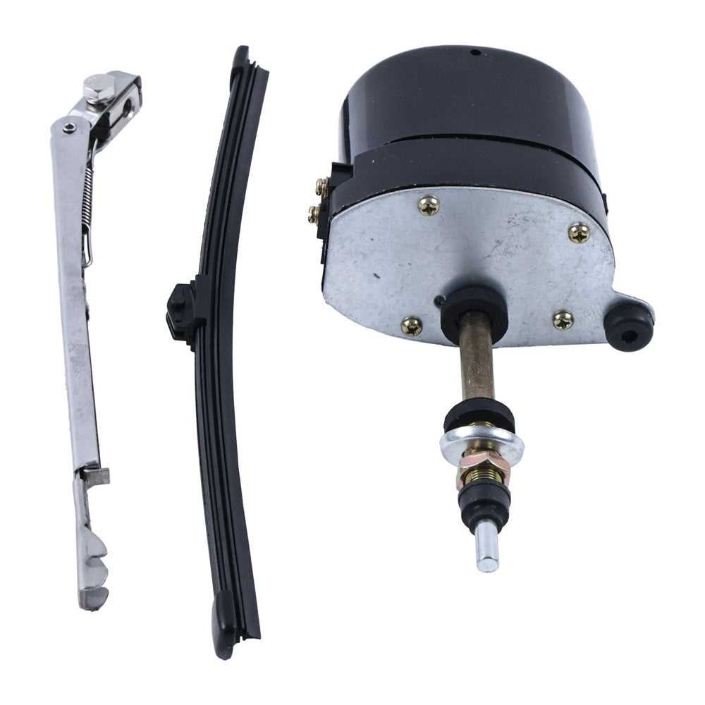 2 Pieces 12V Universal Windshield Wiper Motor Kit HR1855RED fits Chevy Ford Mopar GM Jeep Boat